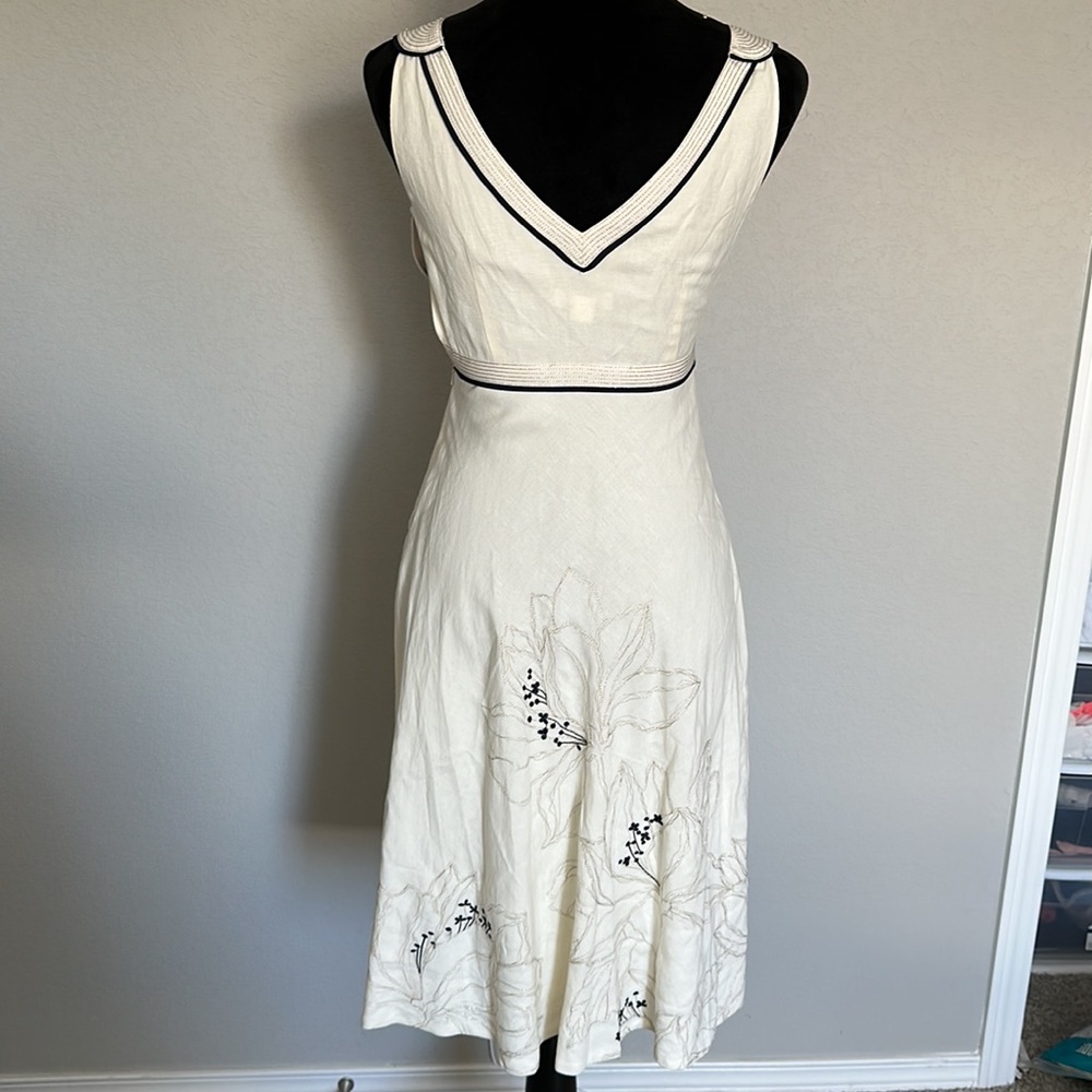 Monsoon linen mix dress - Picture 9 of 15